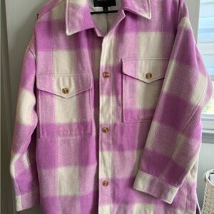 Banana Republic Black and Cream Jacket